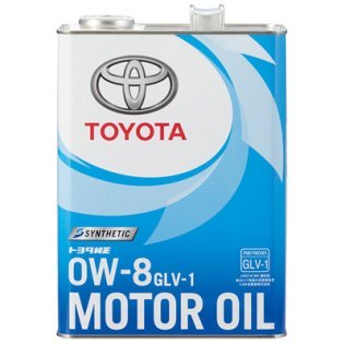 トヨタ自動車、省燃費性能をさらに高めた超低粘度エンジンオイル「GLV-1 0W-8」を開発