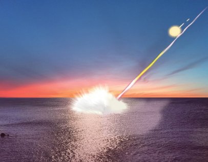 隕石衝突でアミノ酸生成 太古の地球と火星では大気主成分を材料として生命分子が生成された！
