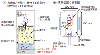 燃焼するナトリウムミストで水素が着火する仕組みを探る