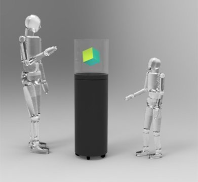 リコー、現実空間に全方位映像を映し出せる投影装置を開発