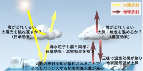 降水粒子による日傘効果・温室効果を全球規模で解明 ～高精度な中・長期の気候変動予測の実現に期待～