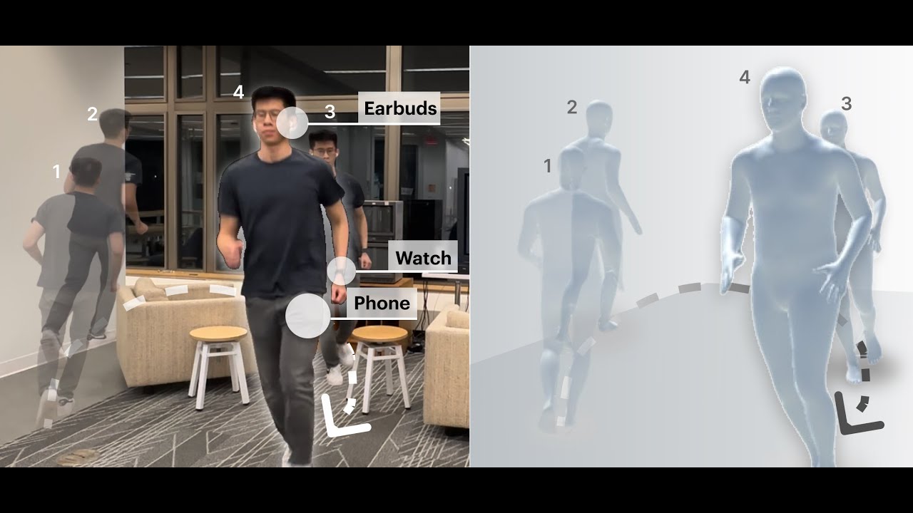 モバイルデバイスでリアルタイムの全身モーションキャプチャーを行う新しいアプリ(New app performs real-time, full-body motion capture with a mobile device)