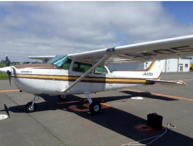 個人 セスナ172Pの重大インシデント［着陸時に航空機の脚以外の部分が地表面に接触した事態］(北海道美唄市農道離着陸場、令和5年9月17日発生）