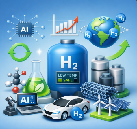 🚀 2025〜2026年における「水素貯蔵材料」研究の最新トレンドまとめ
