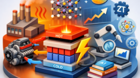 【2025–2026最新研究】熱電材料研究のトレンド分析 ― 廃熱発電を実現する次世代材料技術 ―