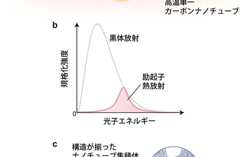 熱を近赤外光に変換するカーボンナノチューブ膜 ―中温域熱光発電の高効率化に道筋―