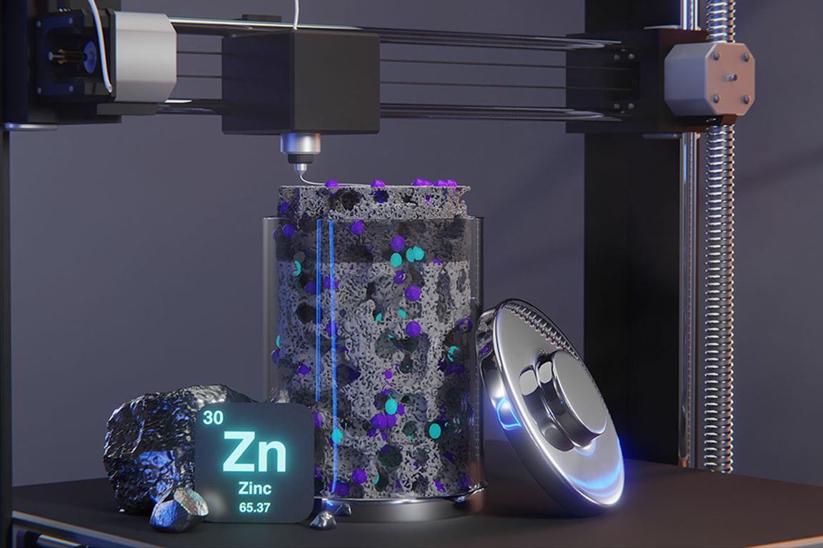 3Dプリントにより従来比7倍のエネルギー密度を持つ亜鉛イオン電池を開発 (With 3D printing, UCLA team develops zinc-ion battery with 7 times more energy)