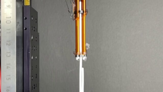 糸のようなモーターを開発（Researchers design a motor that looks like a thread）