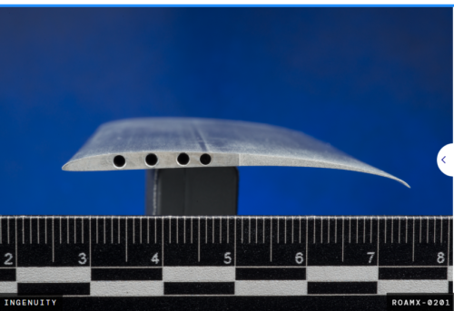 長時間飛行を目指す火星ヘリコプターのブレード設計（NASA Experimental Mars Helicopter Blade Designs Target Longer Flights）